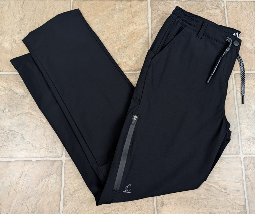 Apricoat US sz 6 Adventure Pants black activewear water resistant pockets 0484